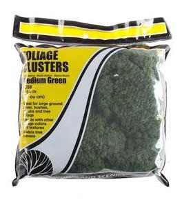 Woodland Scenics Foliage Clusters Med.Green