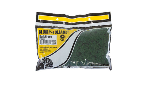 Woodland Scenics Clump-Foliage Dark Green