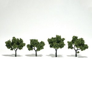 Woodland Scenics Trees Light Green 2"-3"