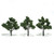 Woodland Scenics Trees Medium Green 4"-5"