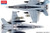 Academy 1:72 US Marines F/A 18D Hornet + Australian Decals Plastic Model Kit