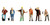 Noch HO Model Figures - Construction Workers