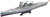 Academy 1:350 Admiral Graf Spee German Pocket Battleship Plastic Model Kit