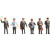 Noch HO Model Figures - Swiss Railway Officials