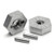 HPI Racing Hex Wheel Hub 17mm Silver (4)