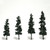 Woodland Scenics Trees Conifer Green 4"-6"