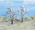 Heki Snow Covered Trees 14cm (2)