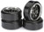 Absima LP 9Spoke Blk/Chrome Wheel