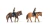 Noch TT Model Figures - Mounted Police