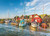Ravensburger - Colorful Harbourside, Germany 1000pc Puzzle