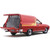 Classic Carlectables 1:18 Ford XC Sundowner - Flame Red