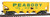 Walthers HO 40' Quad Hopper Peabody