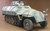 AFV Club 1:35 German Sd.Kfz.25 Ausf.D Drilling Halftrack Plastic Model Kit