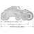 Axial 1/8 AXP8 Gilamon 2.2 4x4 RTR Brushed Trail Buggy, Green