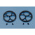Dubro 2-1/2" Micro Lite Wheels