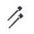 Hobby Works RC wheel axel rear (2) (sc)