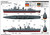 Trumpeter 1:200 USS Fletcher DD-445 Plastic Model Kit