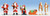 Walthers HO Christmas Figures
