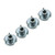 Dubro 8-32 Blind Nuts