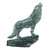 Crystal Puzzle Black Wolf