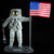 Hobby Master 1:8 1st Man on Moon Apollo 11