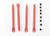 Traxxas Push Rod, Molded Composite Red