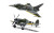 Airfix 1:72 Eurofighter Typhoon FGR.4 "Moggy" & Hawker Typhoon Mk.IB Twin Pack Plastic Model Kit