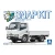 Aoshima 1:32 Snap Hino Dutro Truck White Plastic Model Kit