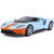 Maisto 1:18 2017 Ford GT Blue/Orange