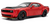 Solido 1:18 2023 Dodge Challenger Demon 'Torred Red' Die-cast Model