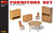 Mini Art 1:35 Furniture Set Plastic Model Kit