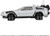 Tomica 1:64 Premium Unlimited #11 Back to the Future Time Machine Part II Diecast Model