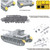Border Model  1:35 Pz.Kpfw.IV Ausf. G MID Tank (Battle of Kharkov 1943) Plastic Model Kit