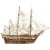 OcCre 1:45 HMS Bounty Wooden Model Ship Kit