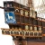 OcCre 1:85 HMS Golden Hind Wooden Model Ship Kit