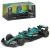 Bburago 1:43 F1 2025 Aston Martin #18 Lance Stroll with Helmet & Showcase Diecast Model