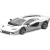 Aoshima 1:32 Lamborghini Countach LPI 800-4 White Plastic Model Kit