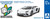Aoshima 1:32 Lamborghini Aventador S Pearl White Plastic Model Kit