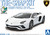 Aoshima 1:32 Lamborghini Aventador S Pearl White Plastic Model Kit