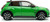 Solido 1:18 2024 Renault 5 E-Tech Vert Pop Diecast Model