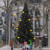 Busch HO Christmas Tree w/Lights Miniature Model