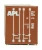 Walthers 40' Hi-Cube Corrugated Container w/Flat Roof - American President Lines