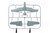 Eduard 1:48 WWII Focke-Wulf Fw 190A-8 German Fighter Plastic Model Kit