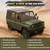 WPL 1/12 UAZ-469 4WD RC Car (Green)