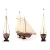 OcCre 1:75 America 1851 America's Cup Wood Model Kit