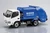 Aoshima 1:32 Hino Dutro Garbage Truck Plastic Snap-Fit Kit