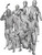 Border Model 1:35 IJN Carrier Crew Pilots and Officers Plastic Model Kit