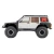 Axial 1/10 SCX10 III Jeep Cherokee XJ 4X4 RTR Brushed Rock Crawler, White
