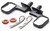 Absima 1/10 Rear Mirror Black (2)