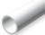 Evergreen Polystyrene White Round Tubing 8.7mm OD x 350mm (2 pcs)